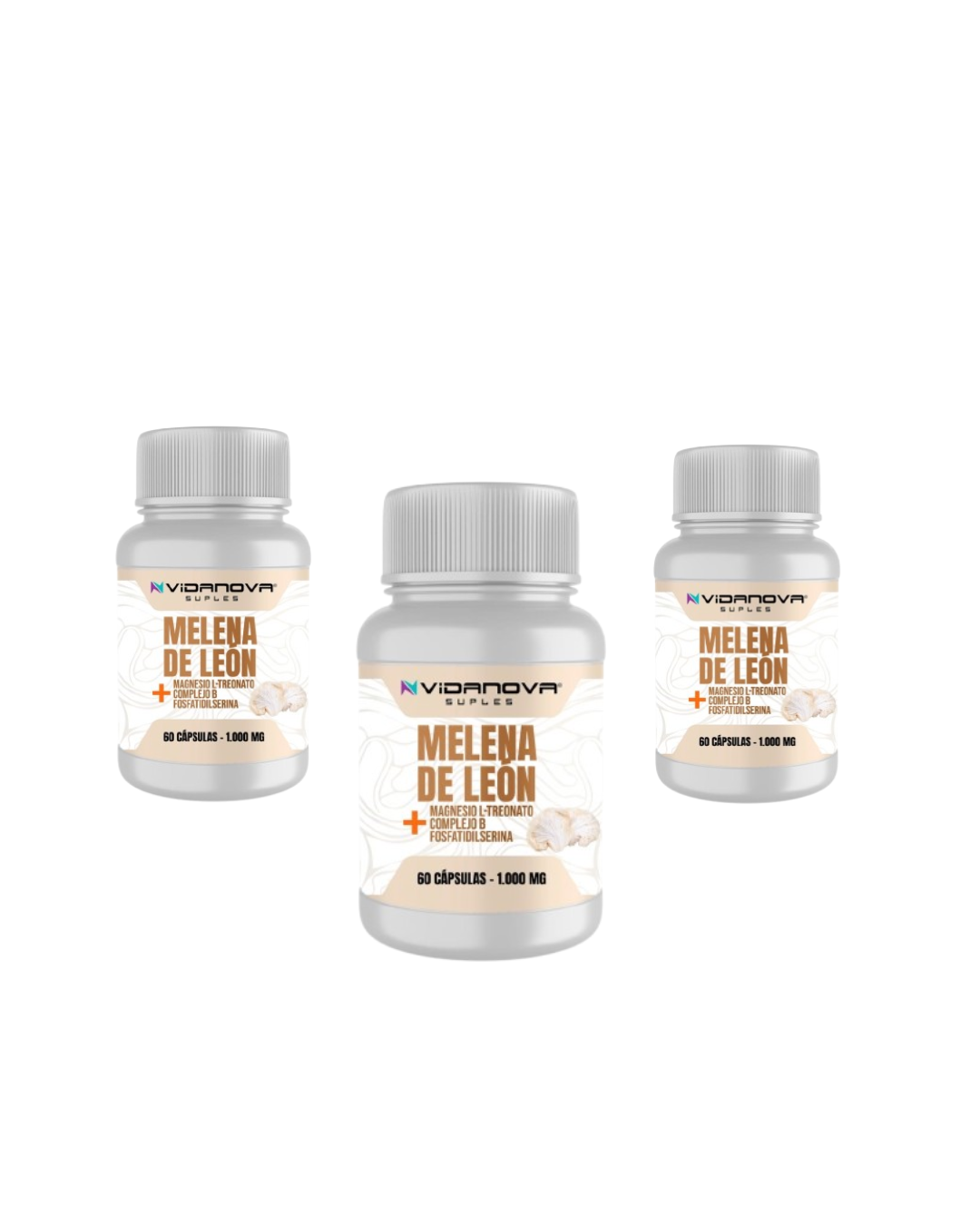 Pack X3 Melena de León-1000mg