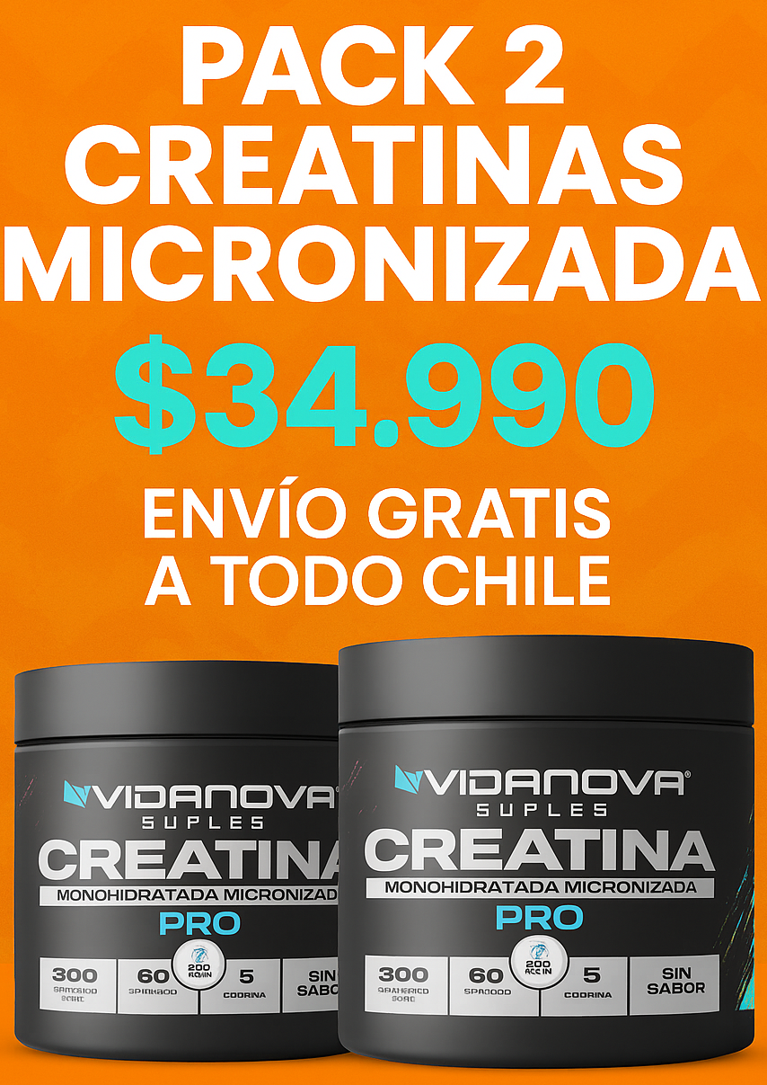 Bipack 2 Creatinas Micronizadas-300gr