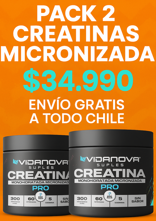 Bipack 2 Creatinas Micronizadas-300gr