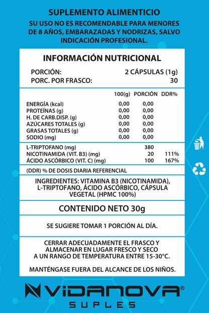 NAD Precursor-1000mg (60caps)
