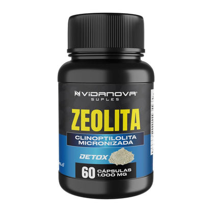 Zeolita 1000mg – Détox (60 Cápsulas)